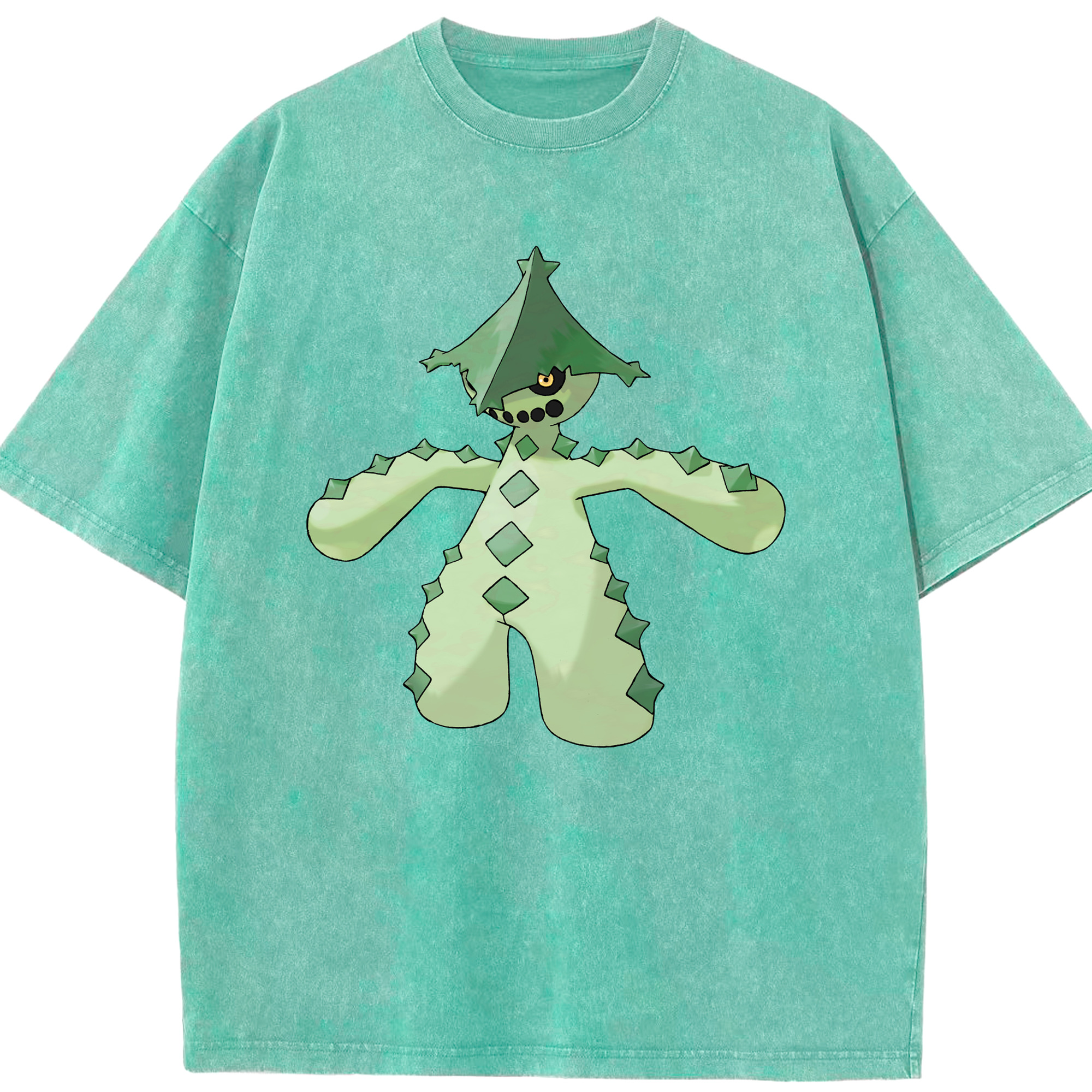 （画像用） ポケットモンスター Pokémon 綿100% ヴィンテージ風 半袖Tシャツ（フロントプリント）